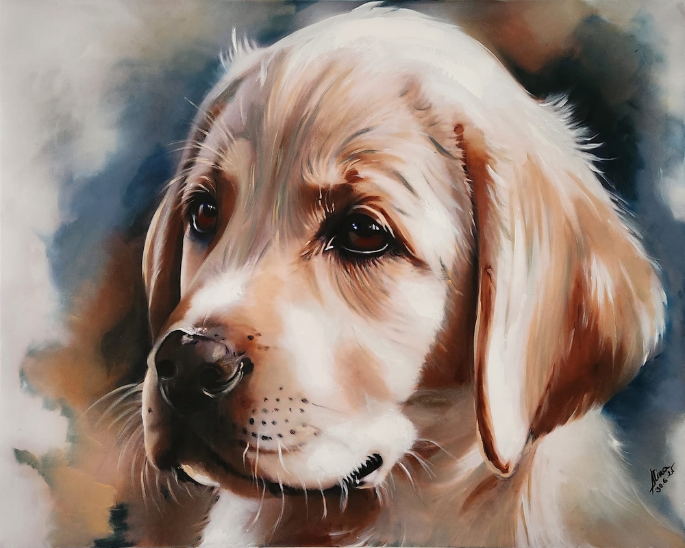 ArteDiAlina.com painting: Pure Love